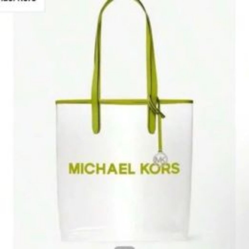 The Michael Kors Large Clear Tote Bag